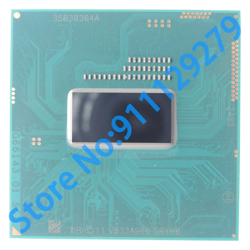 Core i3-4100M i3 4100M SR1HB 2.5 GHz Dual-Core Quad-Thread CPU Processor 3M 37W Socket G3 / rPGA946B | Электронные компоненты и