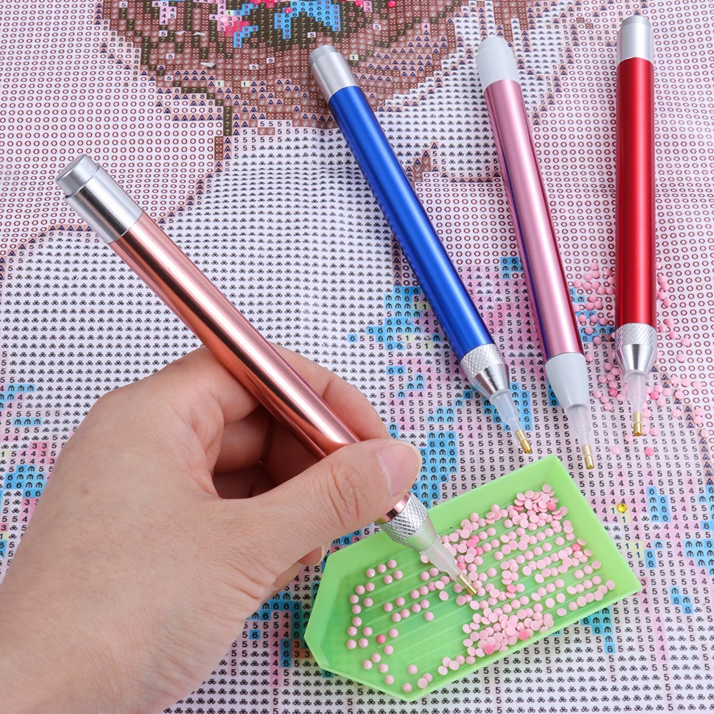 5D Diamond Painting Tool DIY Cross Stitch Point Drill Pen Lighting Embroidery Crafts Sewing Accessories | Красота и здоровье