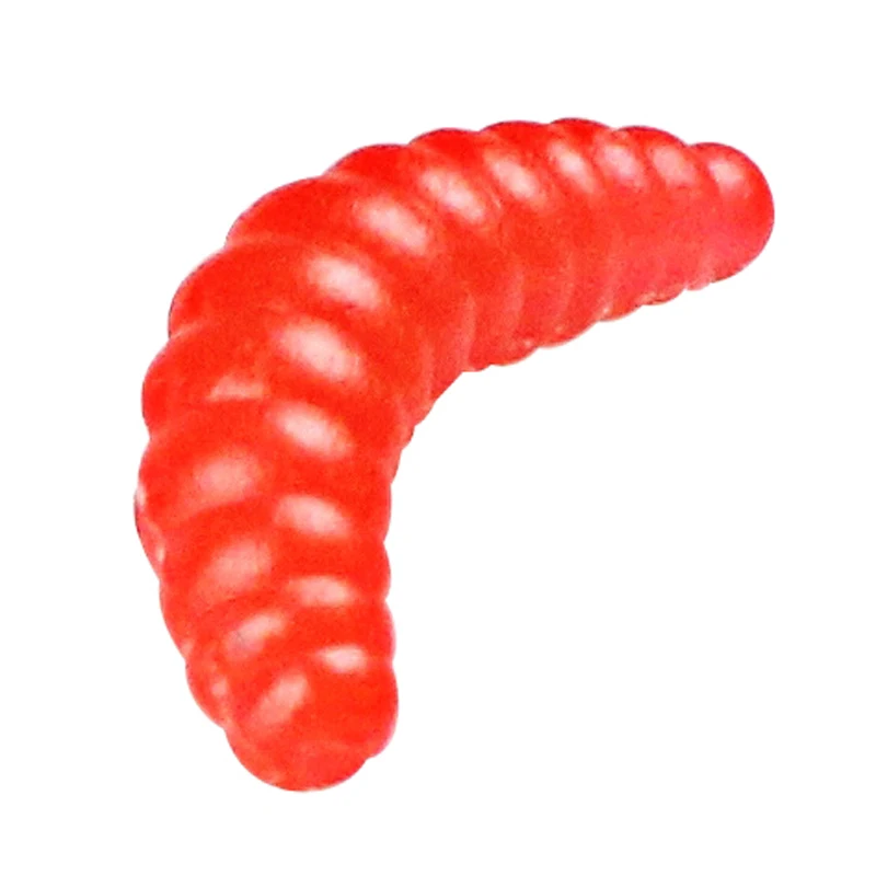 100 шт./лот 4 цвета получил червячный силиконовый мягкий рыболовный Приманка Щука