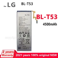 100 genuine new bl t53 battery for lg bl t53 4500mah phone batteria original smartphone batteries with tracking number
