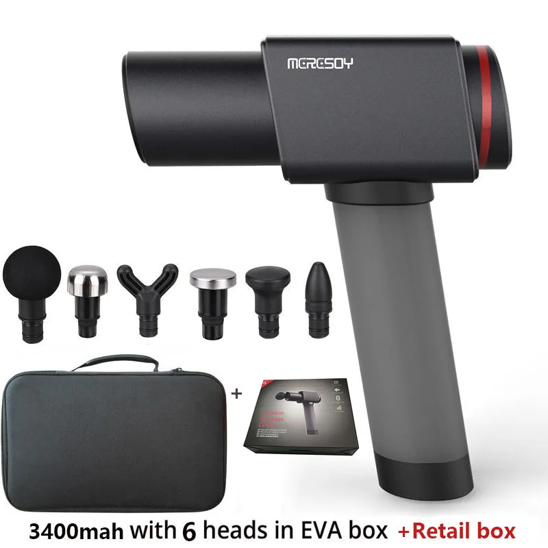 Профессиональный вибрирующий массажный пистолет Theragun для глубокой терапии