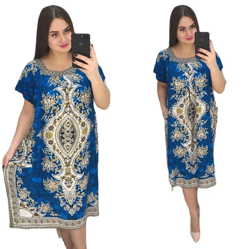 

2411-a4New Design Women Nightgowns & Sleepshirts Large Faux Silk Short Sleeve Floral Rayon Lace