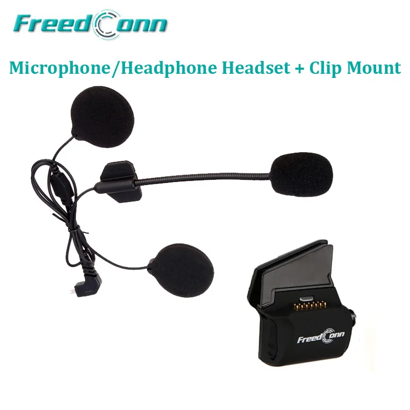 Универсальный зажим FreedConn T Rex крепление для мотоциклетного шлема Bluetooth гарнитура