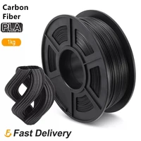 aw 3d pla carbon fiber filament 1 75mm 3d printer filament 1kg dimension 0 02 mm black color 3d printing materials fast shipping