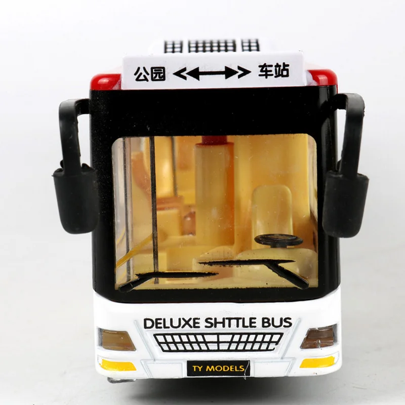 Модель автомобиля из сплава 1:18 1 шт. четыре цвета|model bus|pull backtoys car model |