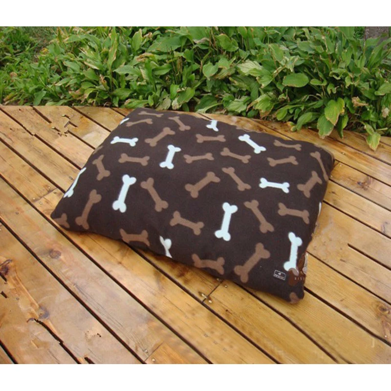 Съемная кровать для домашних животных коврики собак мягкая дышащая среднего и