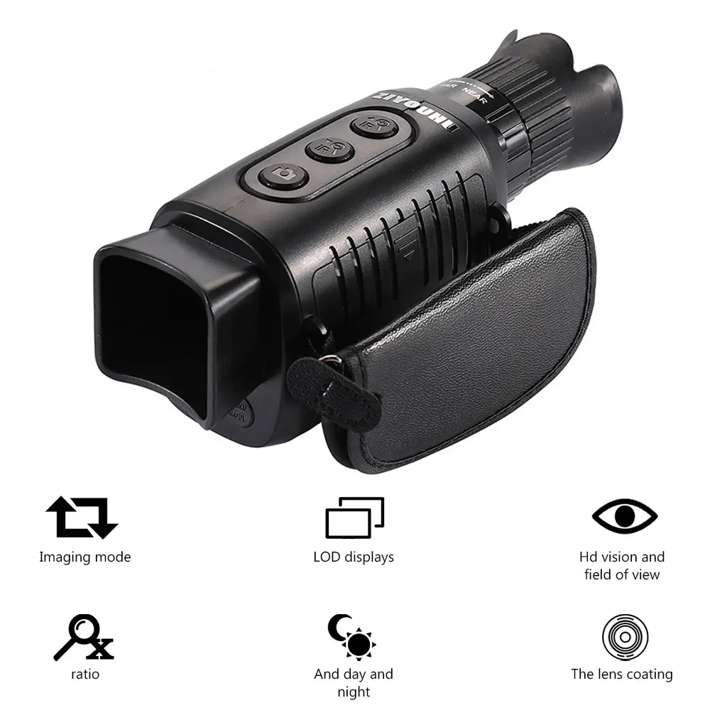 

Portable Digital LCD Infrared Camera Night Vision Motion Detect Monocular FHD Photo Video for Outdoor Hunting Camping