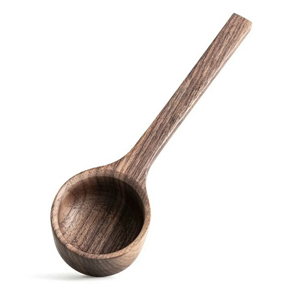 Из орехового дерева мерная ложка лопатка Кофейные зерна бар Кухня домашние