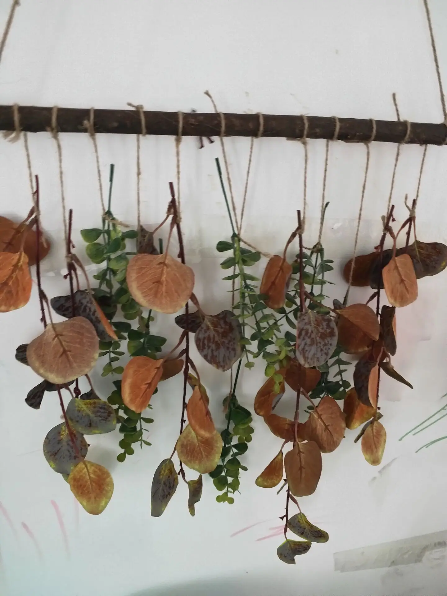 Искусственный эвкалипт Подвесной Настенный декор Виноградная лоза из эвкалипта