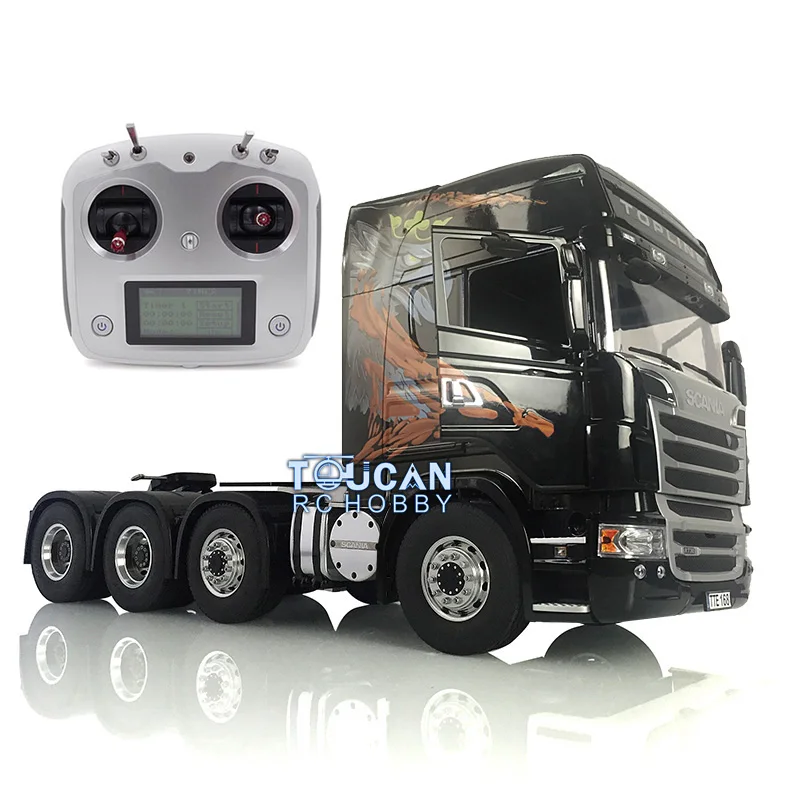 

LESU 1/14 RC Trucks for Adults Metal 8X8 Chassis Hercules Gripen Cabin I6S Radio for Scania RC Tractor Truck Toys THZH0933-SMT3
