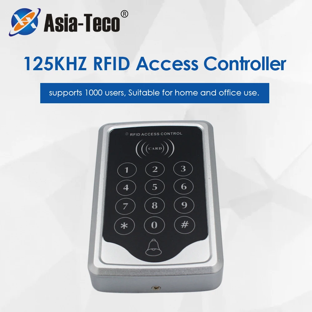 1000 Пользователь 125 кГц контроллер бесконтактного доступа система открывания