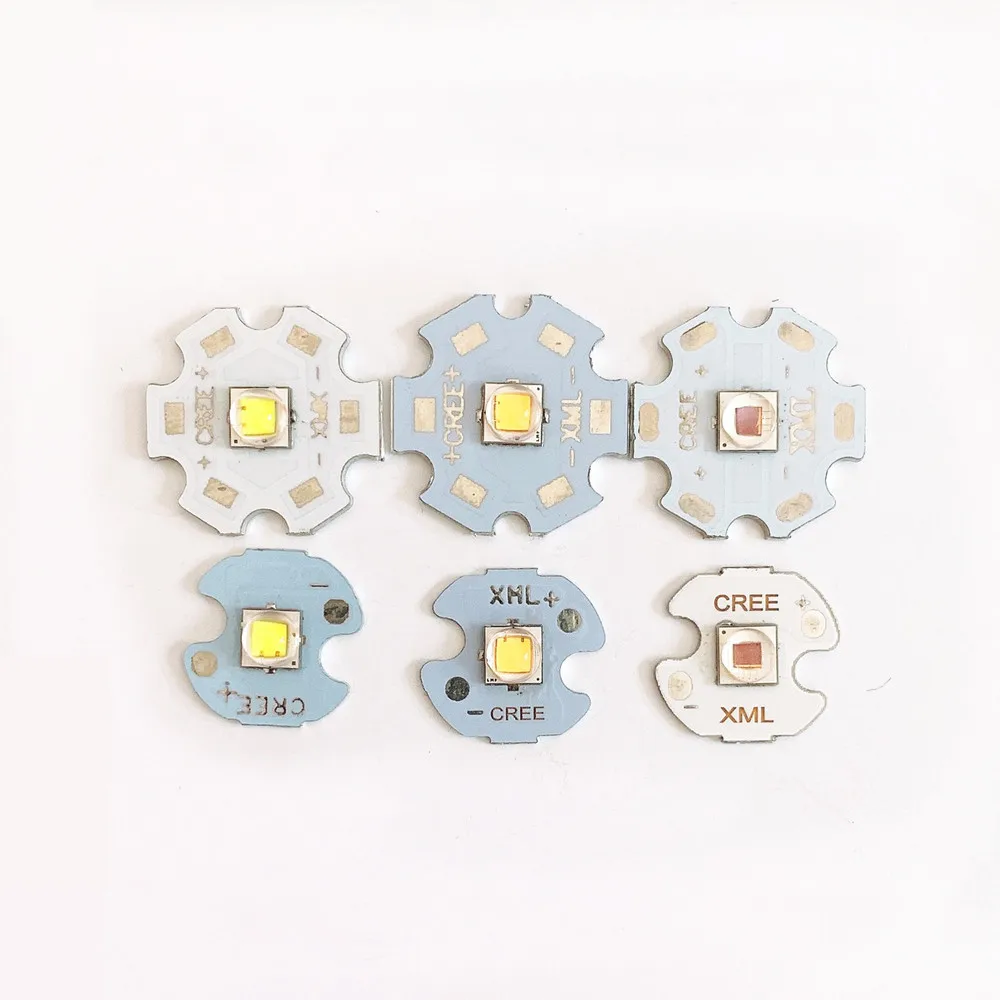 1 шт. CREE XML L2 LED 10 Вт светодиодный чип высокой мощности на печатной плате 16 мм 20