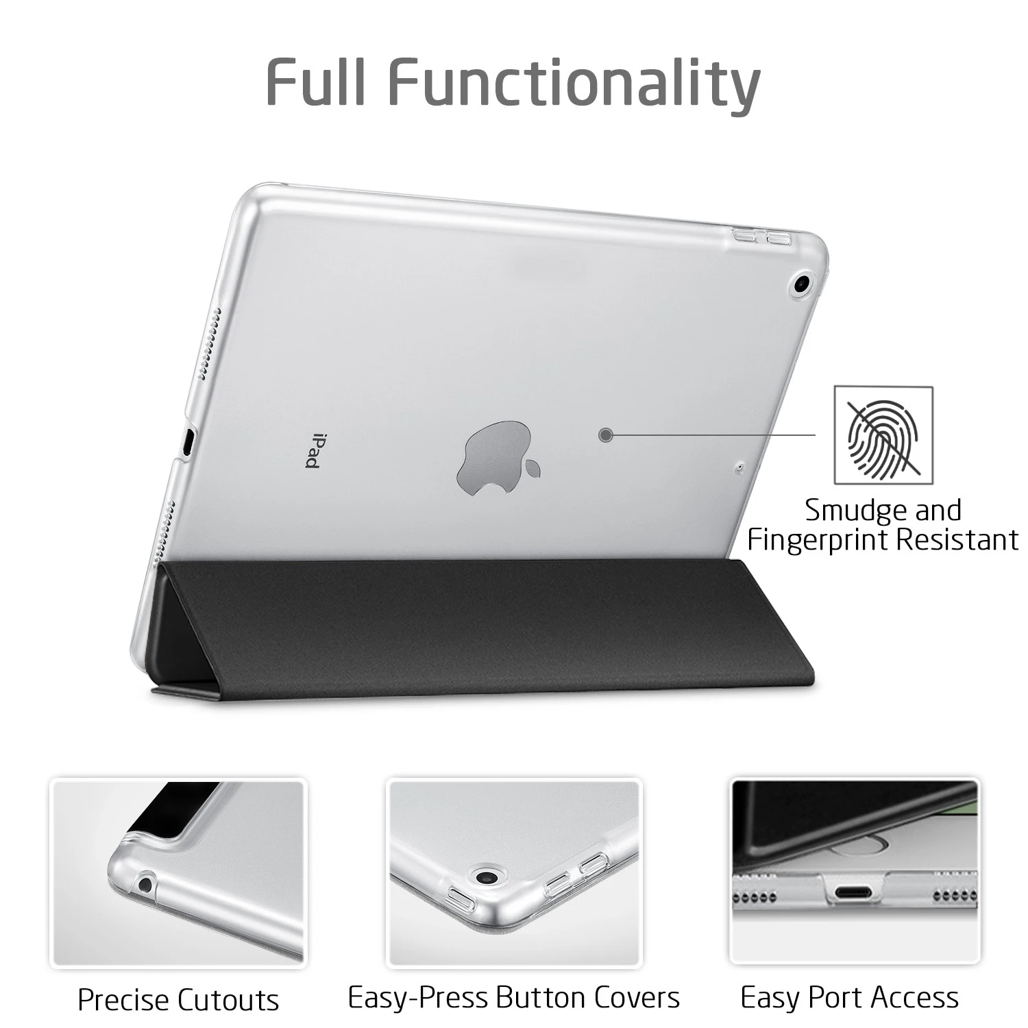Stand Flip Case for Apple iPad Pro 9.7 A1673 A1674 A1675 9.7' LTE WIFI PU Leather Magnetic Case Auto Wake/Sleep Smart Cover