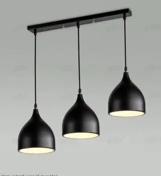 3 heads A Люстра огни Lustre para sala современная столовая chandliers освещение подвесная Роскошная лампа подвесной светильник - Цвет абажура: 3 heads A