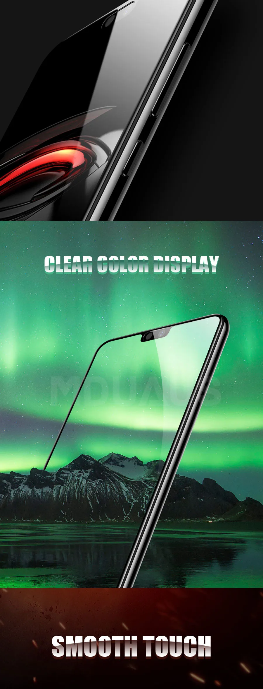 Полное покрытие из закаленного стекла для huawei Nova 5 5i 4 4E 3 3i 3E Защитная пленка для экрана huawei P20 Lite Pro P Smart защитное стекло