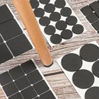 Самоклеящиеся ножки для мебели, противошумный коврик для ножек стула, нескользящий коврик, бампер, Подушка для стула, защитная фурнитура для пола