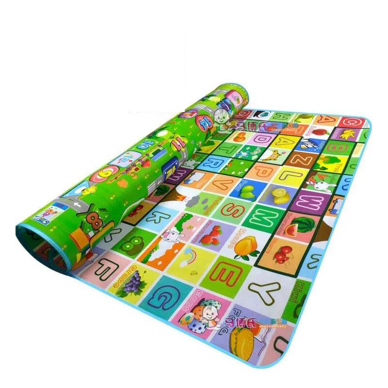 Детский игровой коврик с изображением животных и машин Детская игровая игрушка