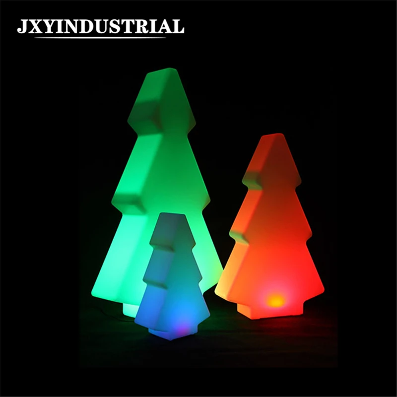 売る リモコン付きクリスマスLEDクリスマスツリー,装飾,新年,16色の交換可能な木,充電式