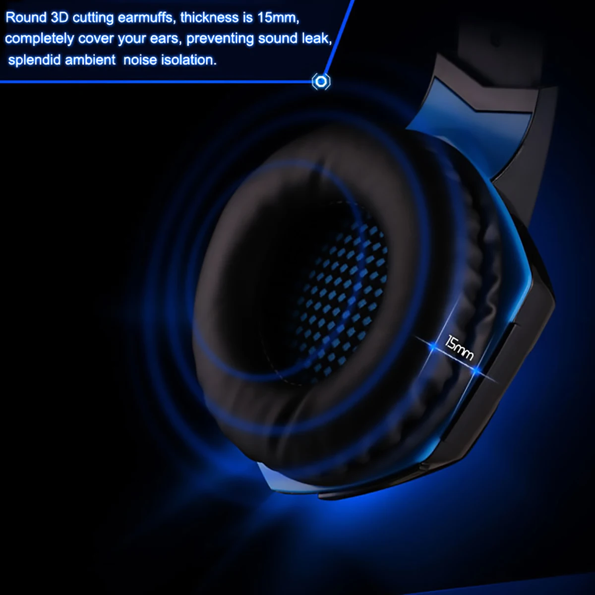 G2000 G9000 Игровые наушники большие наушники с светильник Mic Стерео наушники глубокий бас для ПК компьютера геймера ноутбука PS4 X-BOX