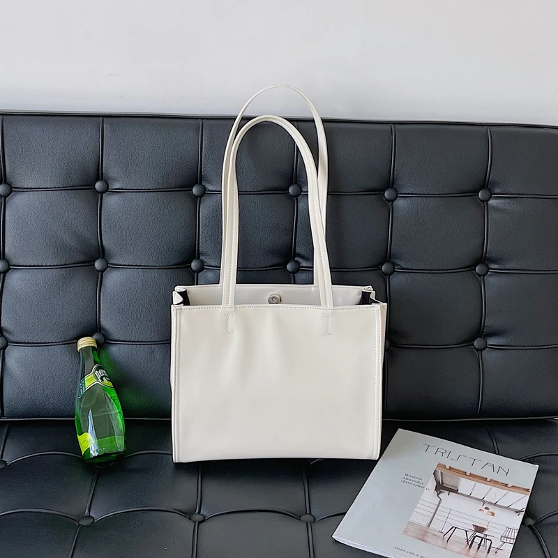 

Luxury Designer Tote Shoulder Bag for Women 2021 New Ladies High Quality PU Leather Korean Fashion Female Travel Bags Handbags