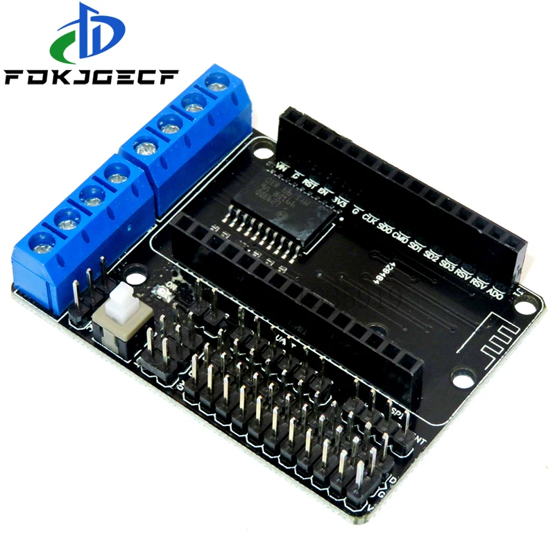Макетный комплект подходит для Node MCU V3 CP2102 NodeMCU + экран двигателя Wifi Esp8266 Esp-12e diy rc