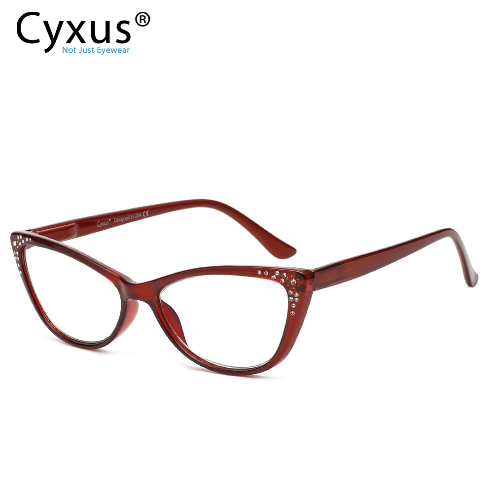 Cyxus модные очки для чтения с защитой от сисветильник света формы кошачий глаз