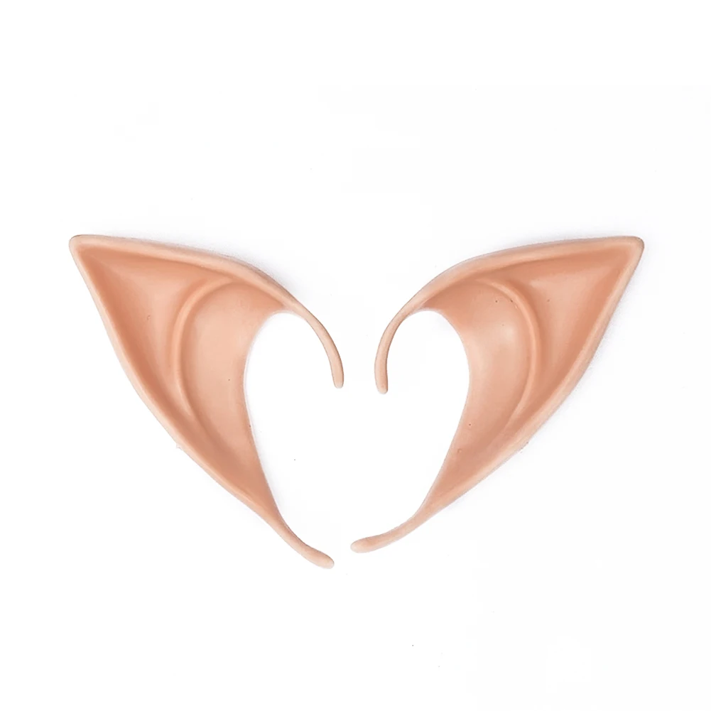 

1 Pair Halloween Party Elven Elf Ears Anime Fairy Cospaly Costumes Latex P7Ding