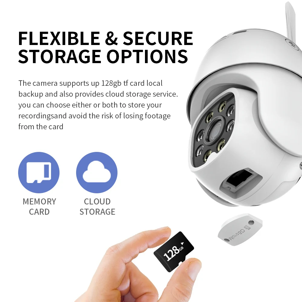 

4mp Ptz Ip Camera Outdoor Wifi Speed Dome Wireless Cctv Security Camera Pan Tilt 4x Zoom Surveillance Siren Alarm Camera