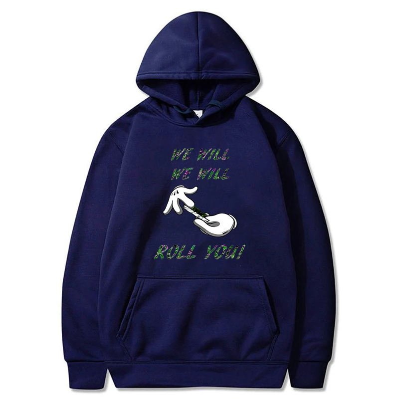 

Cartoon Hands Rolling Women's Hoodies Japanese Anime Sweatshirts Unisex Men's Casual Hoodie Youth Hip Hop Cool Hooded Pullovers