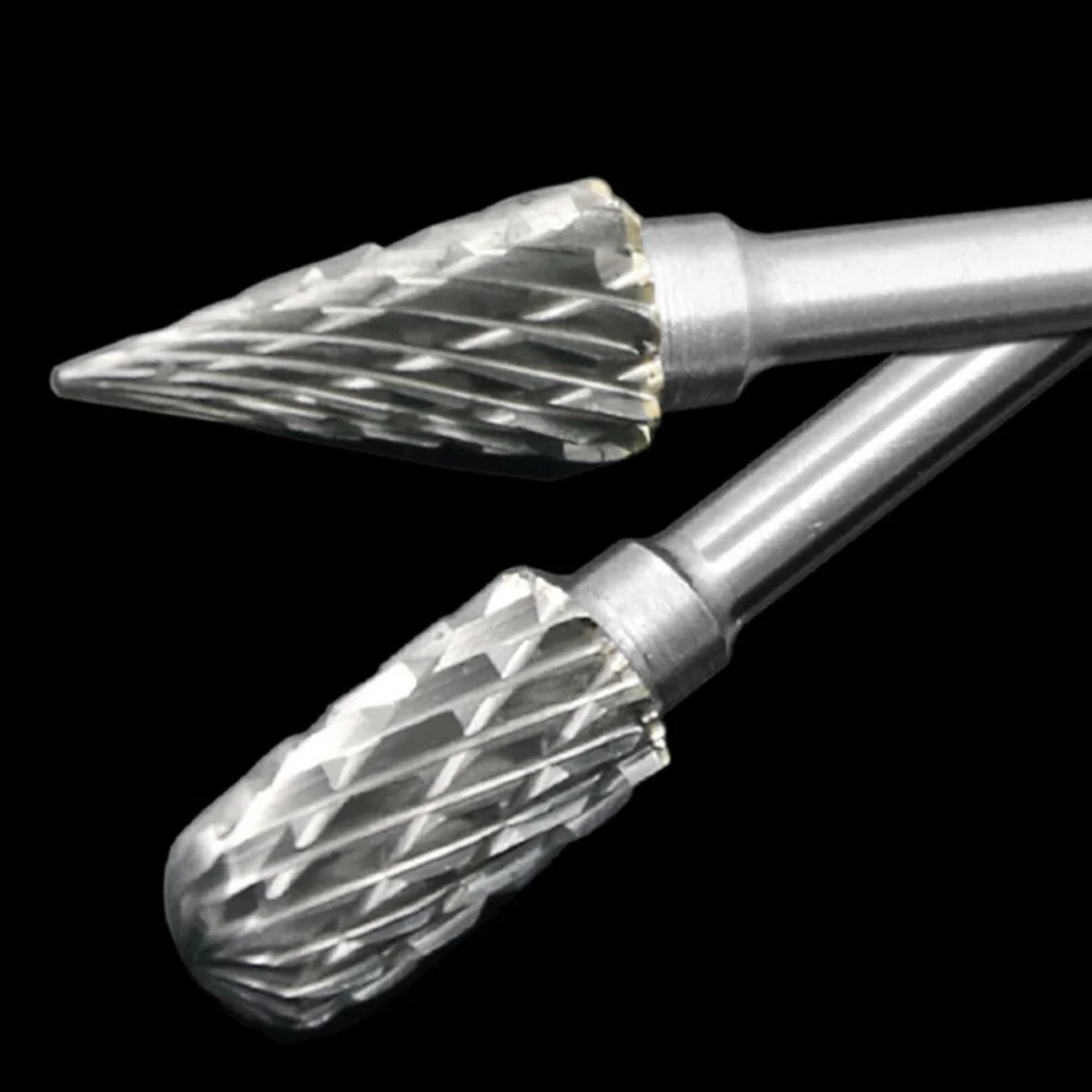 

Rotary Drill Bit Tool 10pcs Tungsten Steel Solid Carbide Burrs Durable