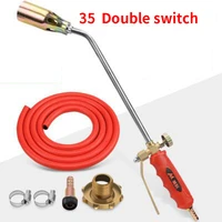 liquefied welding camping gas torch propane gas welding spitfire gun double switch type liquefied gas torch