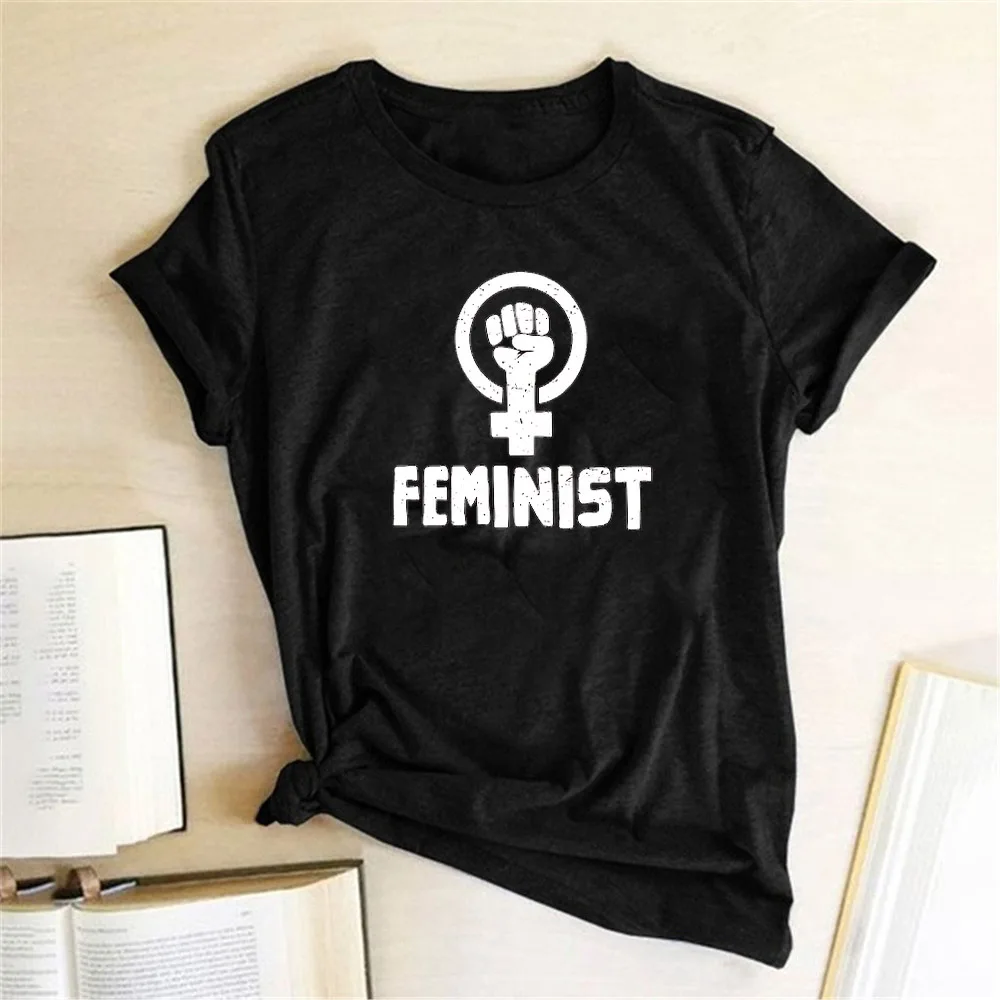 

Harajuku Feminist Feminism Print Women T-shirt Short Sleeve Summer T-shirt Women Graphic Tees Tops Ropa De Verano Mujer 2020