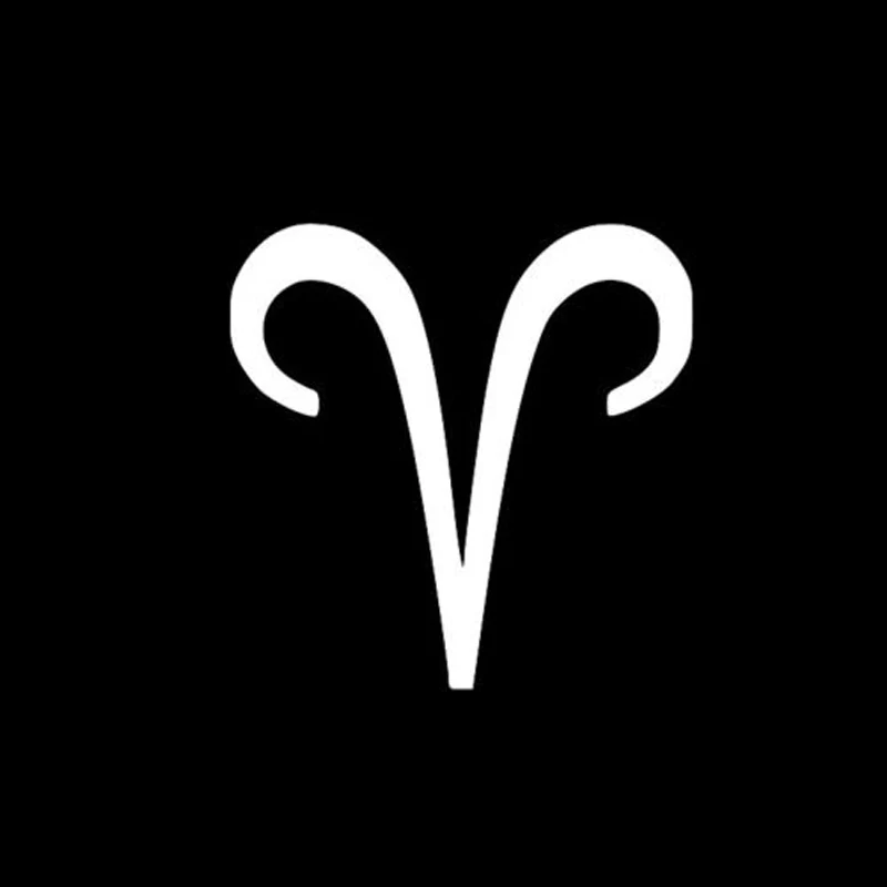 

Car Sticker, Aries Sign Fashion Decoration Car Shape PVC Waterproof, Sun Protection Black/silver 14.5cm*14.6cm