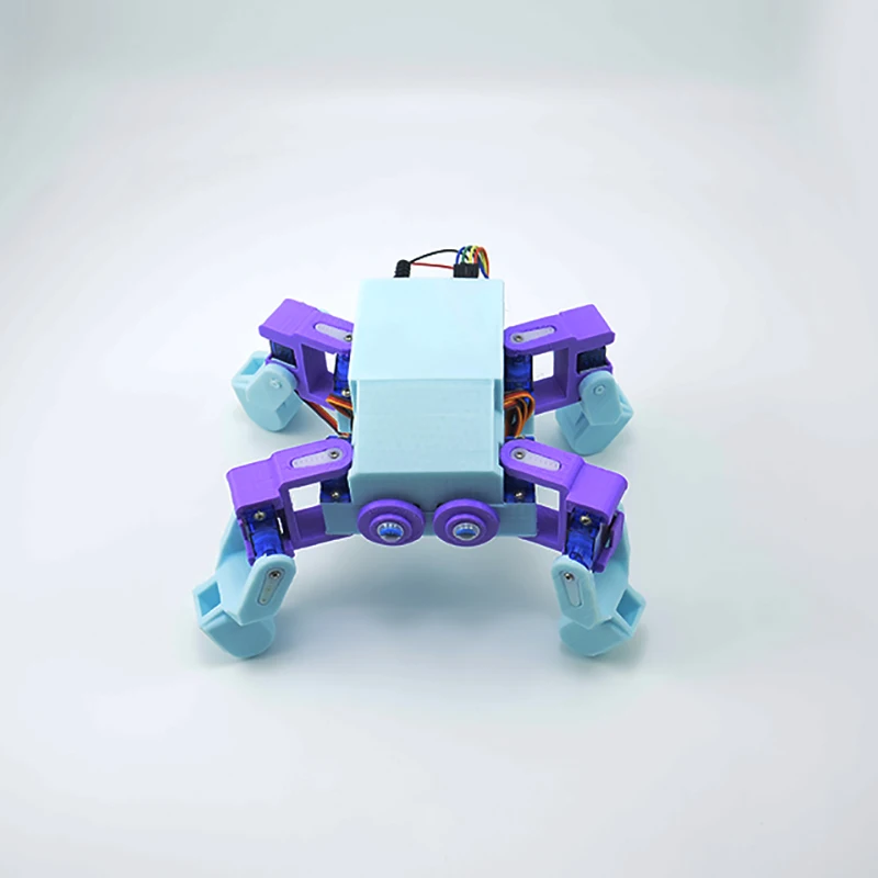 Графическое Программирование с четырехкратным роботом пауком программирование