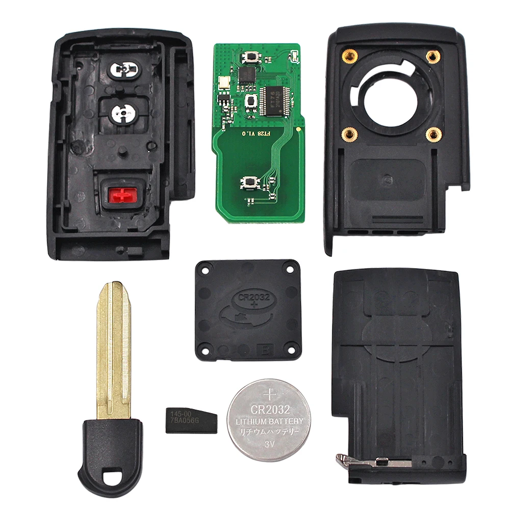 Пульт дистанционного управления для автомобиля с 2 кнопками 1/3 МГц чип B9