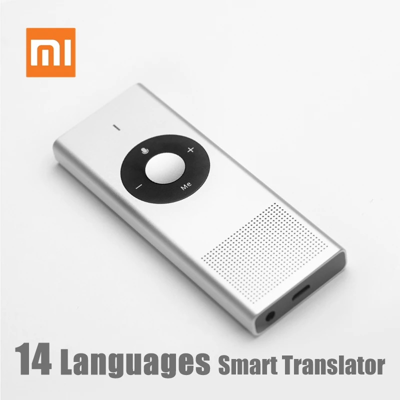 

Xiaomi Moyu AI Smart Translator for Travel Study 14 Languages 7 Days Standby 8H Translate Machine Microsoft Translation Engine