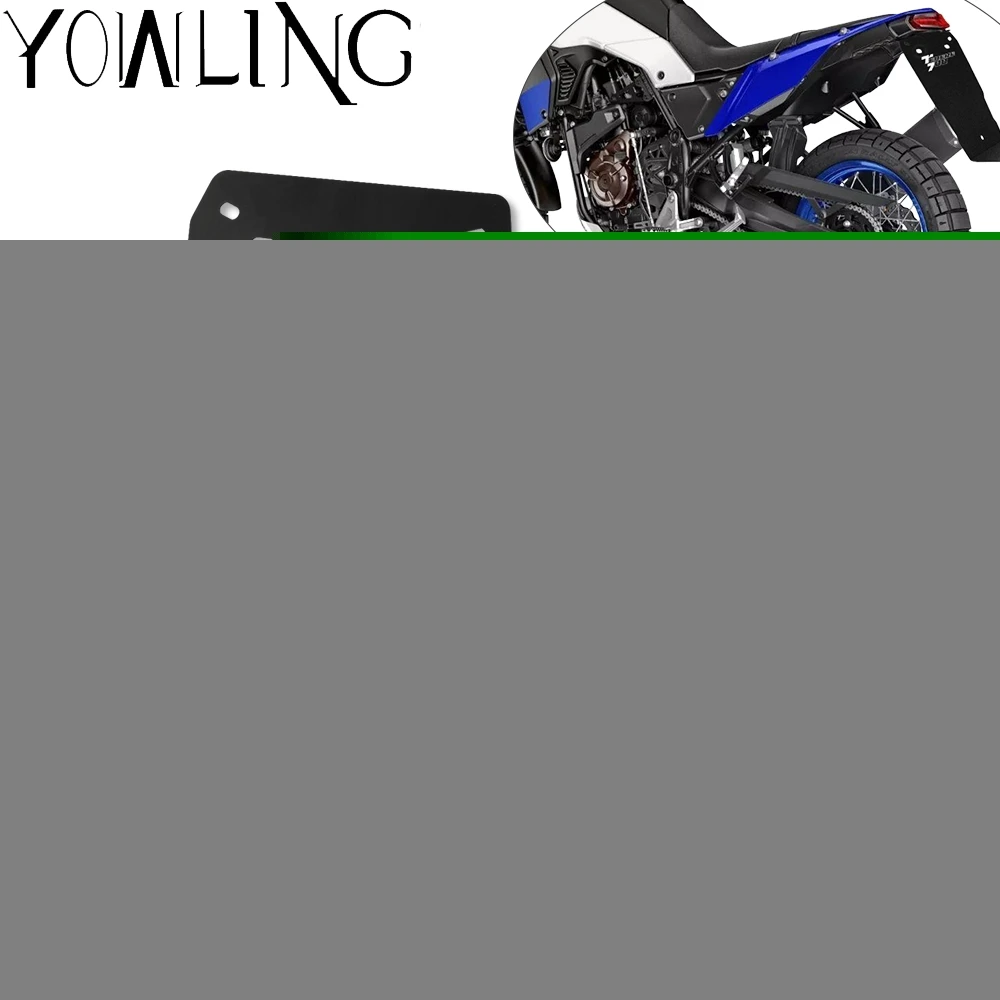 

Rear fender License Plate Holder Bracket Bracket Tail Tidy For Yamaha Tenere 700 Rally 2019 2020 2021 Honda Africa Twin CRF1100L