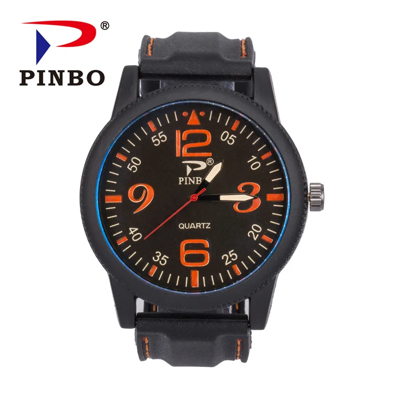 

Men's Fashion Simple Large Dial Sports Silicone Water Meter best selling 2021