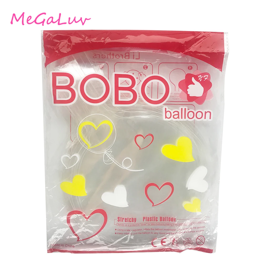 

50pc 10/18/20/24/36 Inch Inflatable Bobo Balloon Transparent Globes Birthday Party Decoration Wedding Baby Shower Decor Ballons