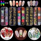 Стразы для ногтей в разных стилях, 3D Кристальные прозрачные камни для ногтей, украшения для самостоятельного маникюра и дизайна ногтей, Красочные Блестки для ногтей