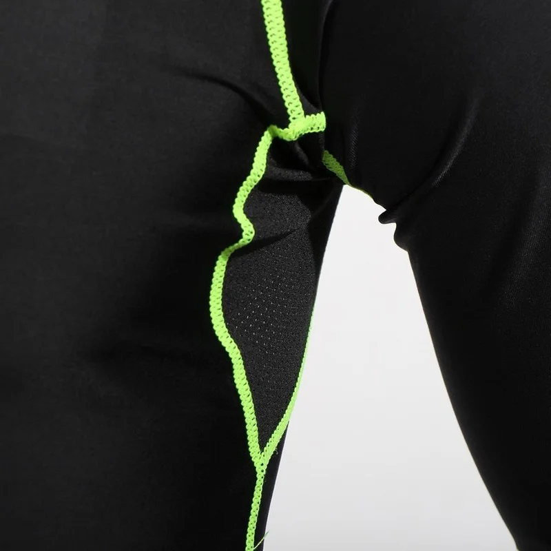 

Men Winter Compression Shirt Warm Up Fleece Gym Shirts Long Sleeve Sportswear Running Tights Workout Shirt Dry Fit