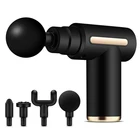 Мини-массажер электрический с 4 массажными головками для фитнеса