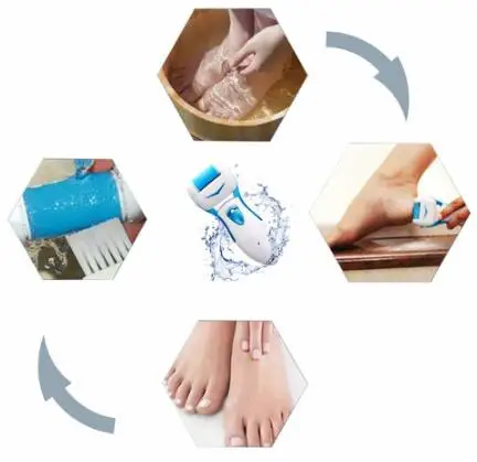 Электрическая пилка для ног аппарат удаления мозолей педикюрное устройство