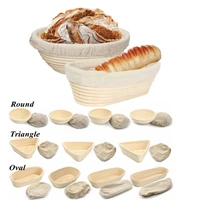 rattan bread proofing basket natural oval rattan wicker dough fermentation sourdough bread basket