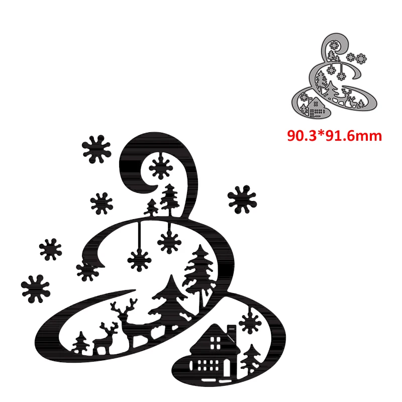 

metal cutting dies die cut mold snowflake ribbon decoration diy Scrapbook paper craft knife mould blade punch stencils dies