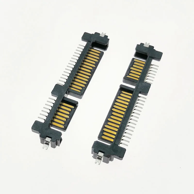 5 шт. разъём SATA 7P + 15P|Компьютерные кабели и разъемы| |