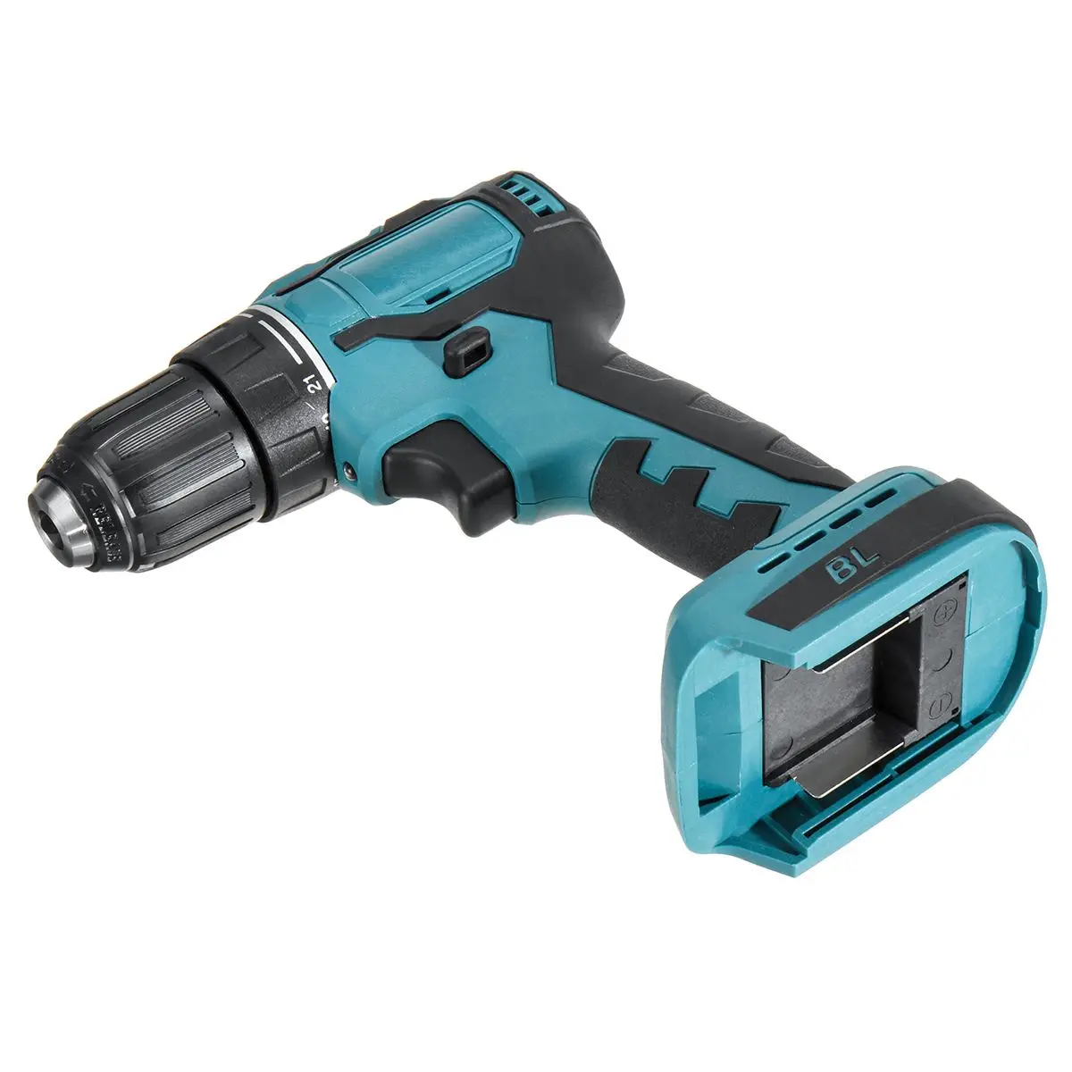 

13mm 90N.m Electric Cordless Brushless Impact Drill Rechargable 1800rpm Hammer Drill Screwdriver for Makita 18V Battery