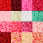 1000 шт., цветные искусственные лепестки роз