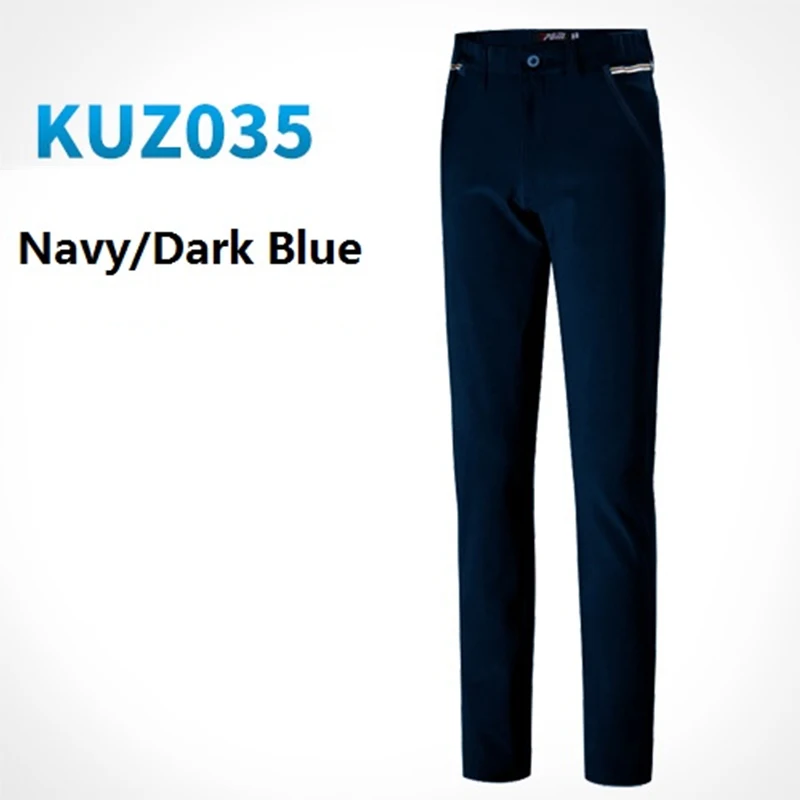 Navy PGM/Новинка; ультратонкая Спортивная одежда для гольфа; детская одежда; брюки для мальчиков; летние брюки; дышащие брюки с высокой посадкой; Молодежный костюм; XS-XL - Цвет: Navy