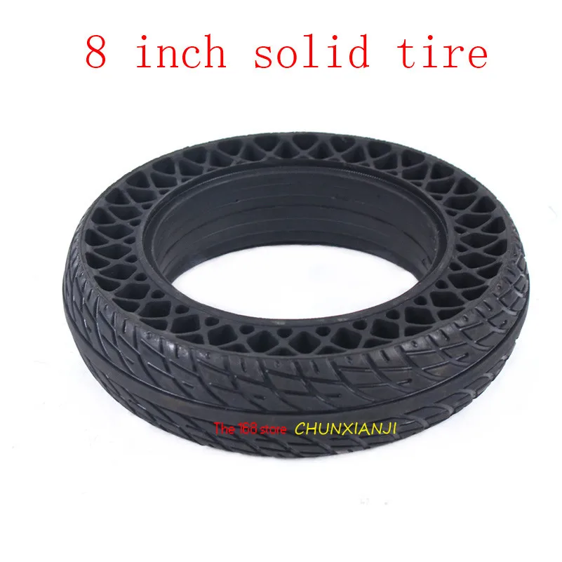 8 дюймовые твердые шины непневматические утолщенные и износостойкие